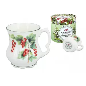 Kubek Babuni Carmani 400ml - Porzeczka czerwona